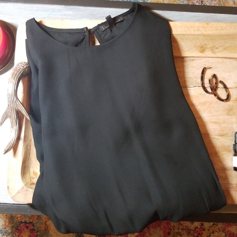 Lucca Couture | Long-Sleeve Black Romper